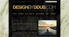 Desktop Screenshot of designbyddub.com