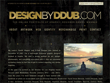 Tablet Screenshot of designbyddub.com